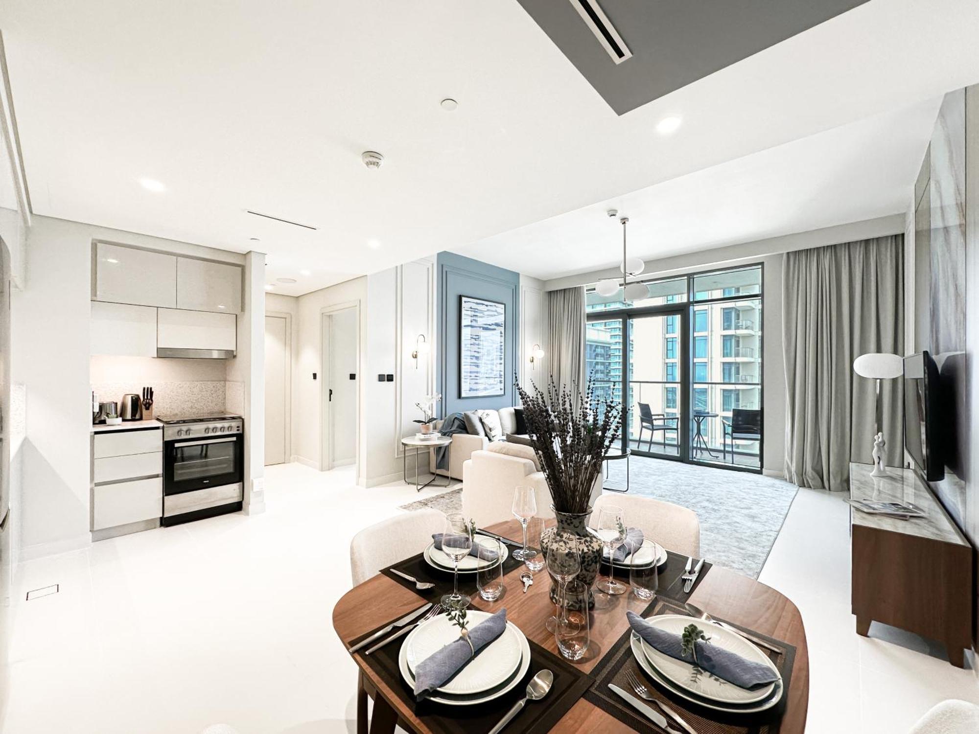 Trophy - 1br Beachfront Retreat W Lagoon Views * Dubai